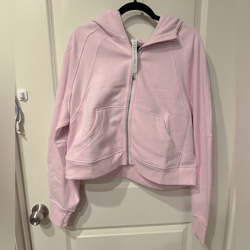 Lululemon Scuba Oversized Full-Zip - Size M/L - Meadowsweet Pink - NWT!